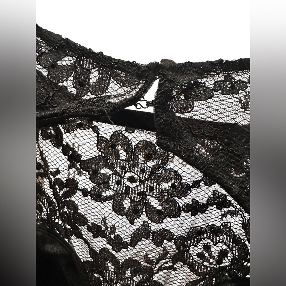 Terani Couture Elegant Black mini Dress size 12 - Picture 12 of 14